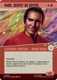 Khan, Despot by Design (0543) (Showcase) (TRK) - Surge Foil