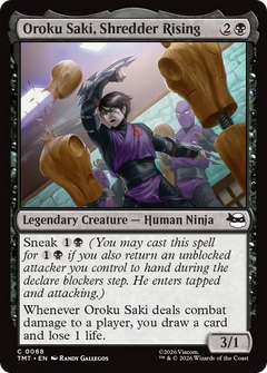 Oroku Saki, Shredder Rising (TMT) - Foil
