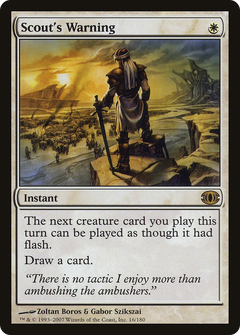 Scout's Warning - Foil