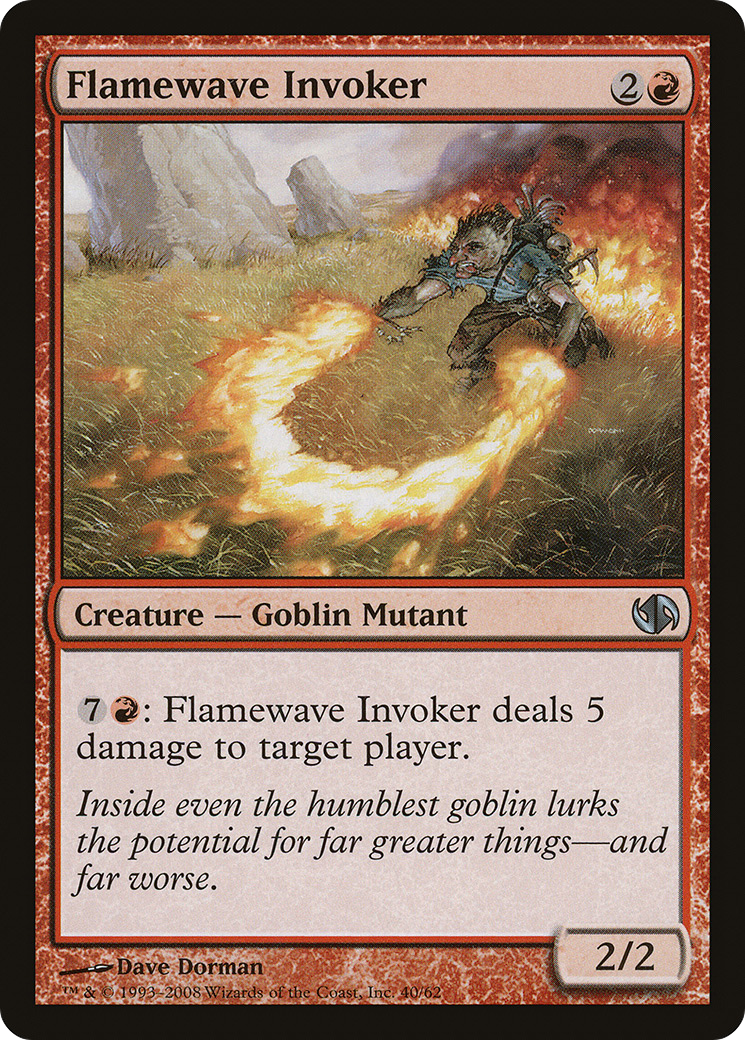 Flamewave Invoker (Japanese) (DD2)