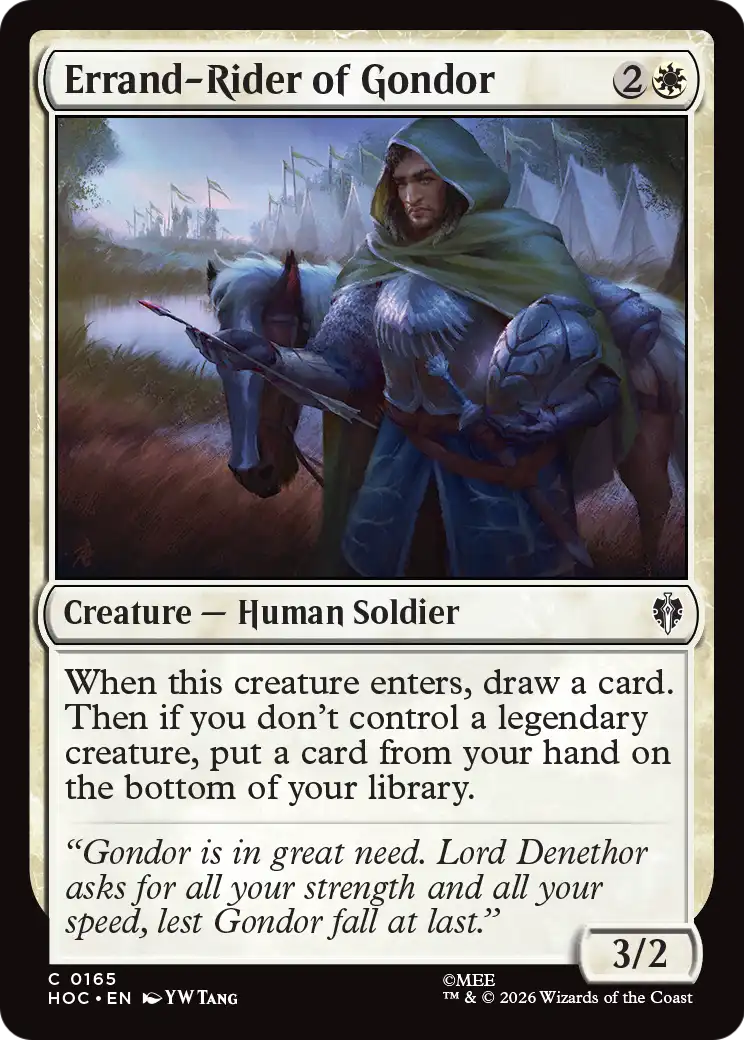Errand-Rider of Gondor (HOC)