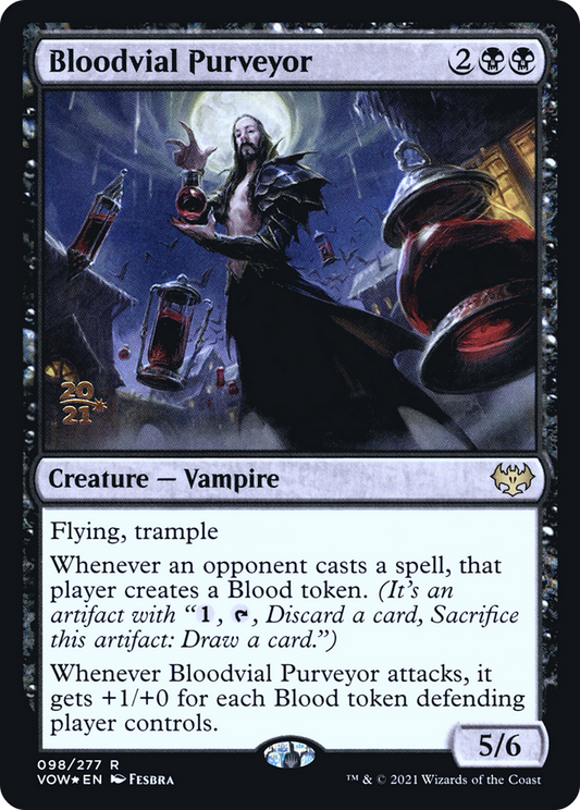 Bloodvial Purveyor (098) (Prerelease) - Foil