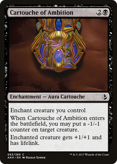 Cartouche of Ambition - Foil