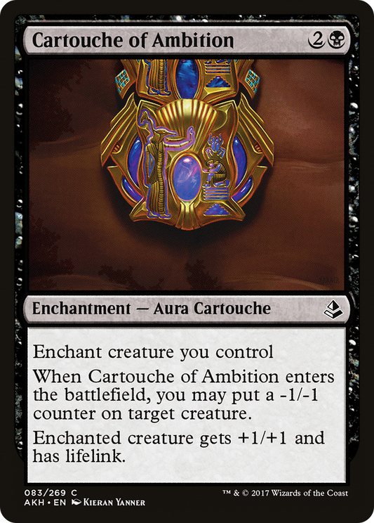 Cartouche of Ambition - Foil
