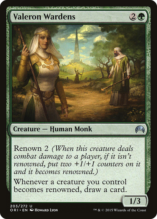 Valeron Wardens - Foil