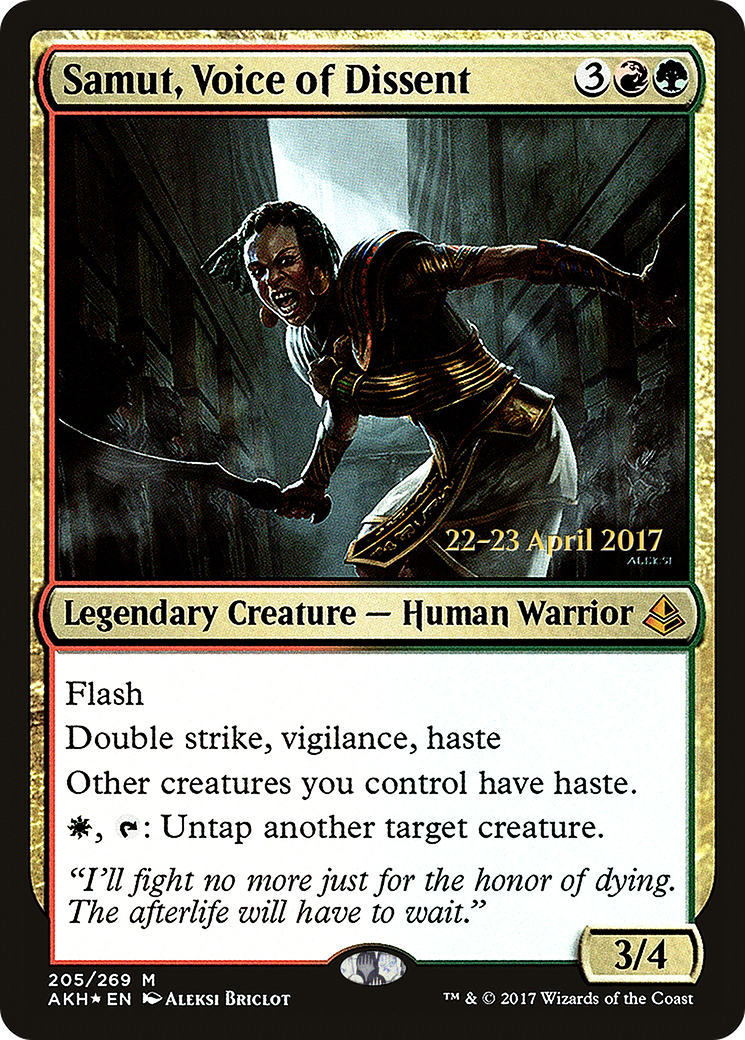Samut, Voice of Dissent (205) - Foil