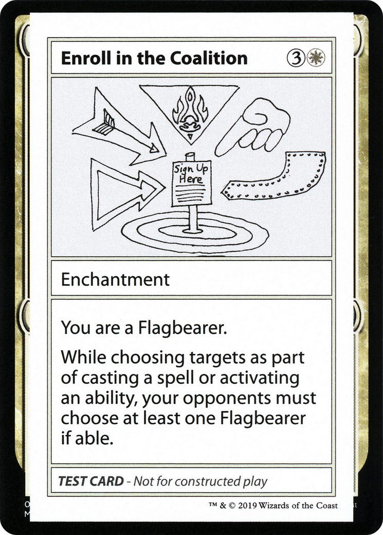 Enroll in the Coalition (No PW Symbol)