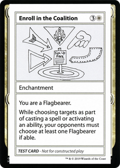 Enroll in the Coalition (No PW Symbol)