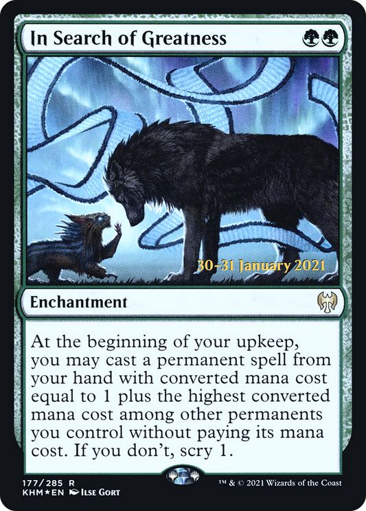 In Search of Greatness (177) (Prerelease) - Foil