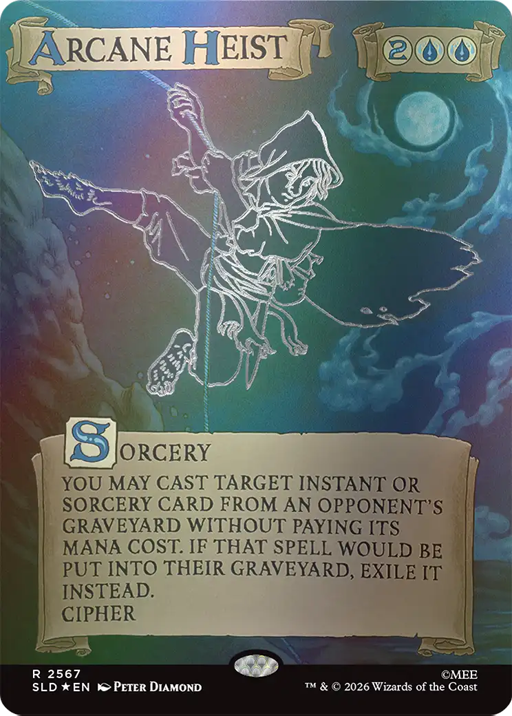 Arcane Heist (2567) (Showcase) (SLD) - Foil