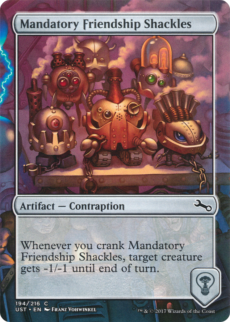 Mandatory Friendship Shackles - Foil