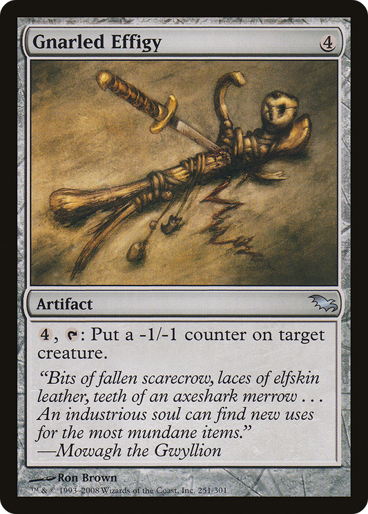 Gnarled Effigy - Foil