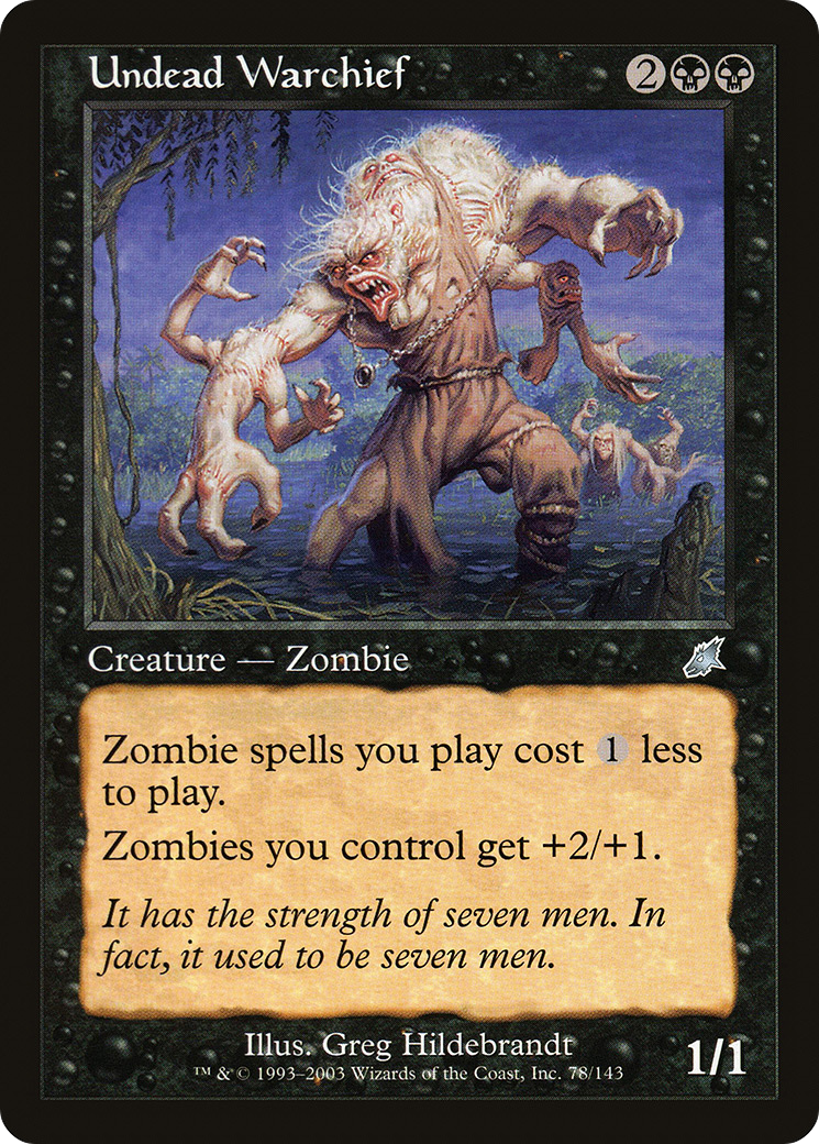 Undead Warchief - Foil