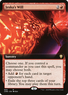 Jeska's Will (668) (Extended Art) - Foil