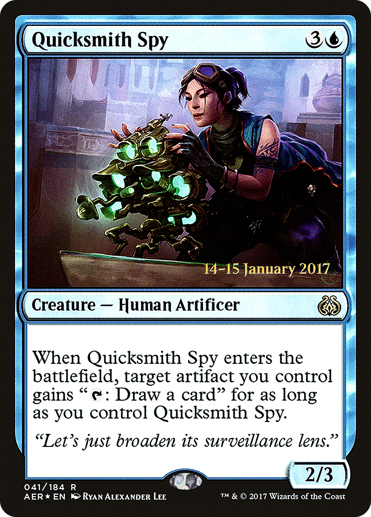 Quicksmith Spy (041) (Prerelease) - Foil
