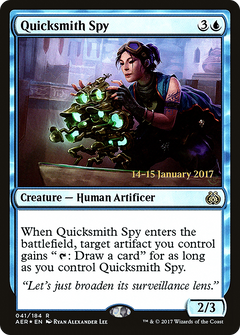 Quicksmith Spy (041) (Prerelease) - Foil