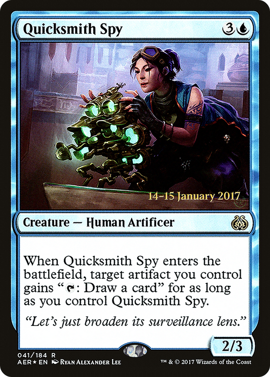 Quicksmith Spy (041) (Prerelease) - Foil