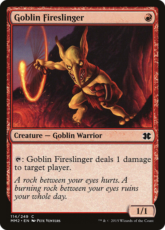 Goblin Fireslinger - Foil