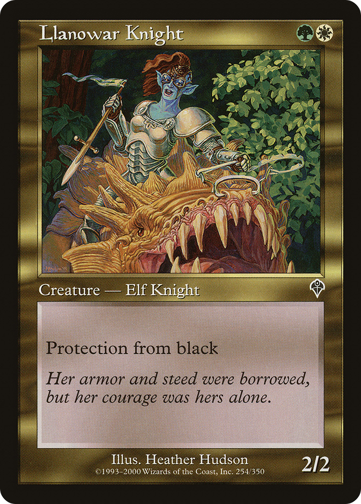 Llanowar Knight - Foil