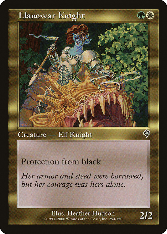 Llanowar Knight - Foil