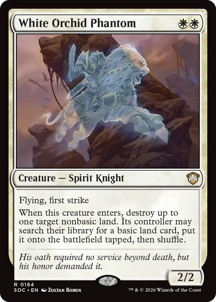 White Orchid Phantom (SOC)