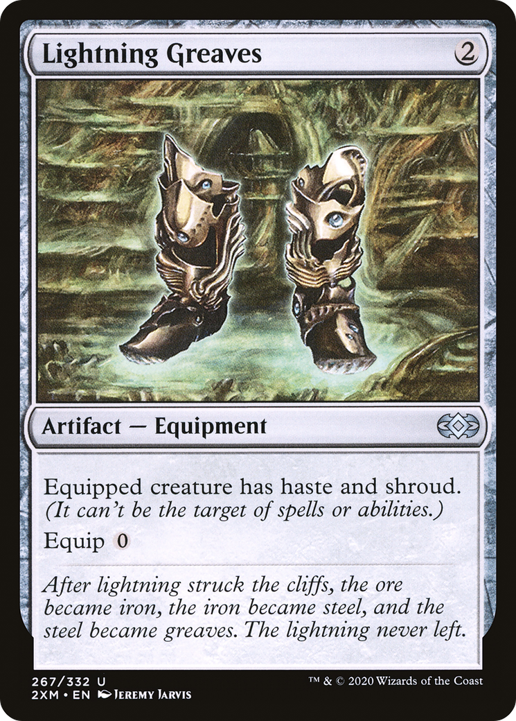 Lightning Greaves - Foil