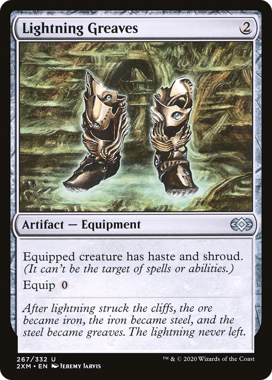 Lightning Greaves - Foil
