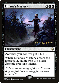 Liliana's Mastery (098) (Prerelease) - Foil