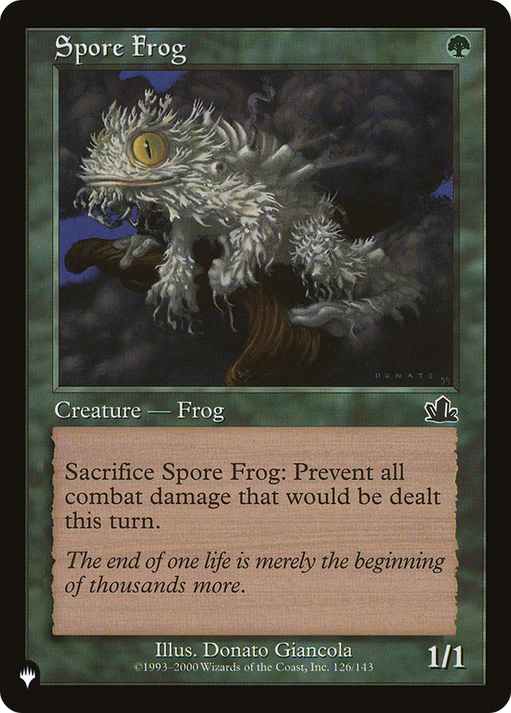 Spore Frog (PCY-126) (Retro Frame) (PLST)