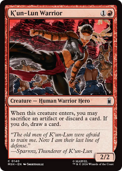 K'un-Lun Warrior (MSH)