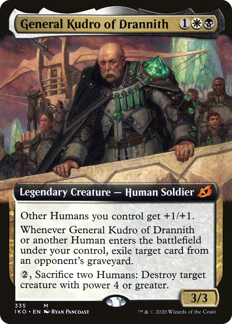 General Kudro of Drannith (335) (Extended Art) - Foil