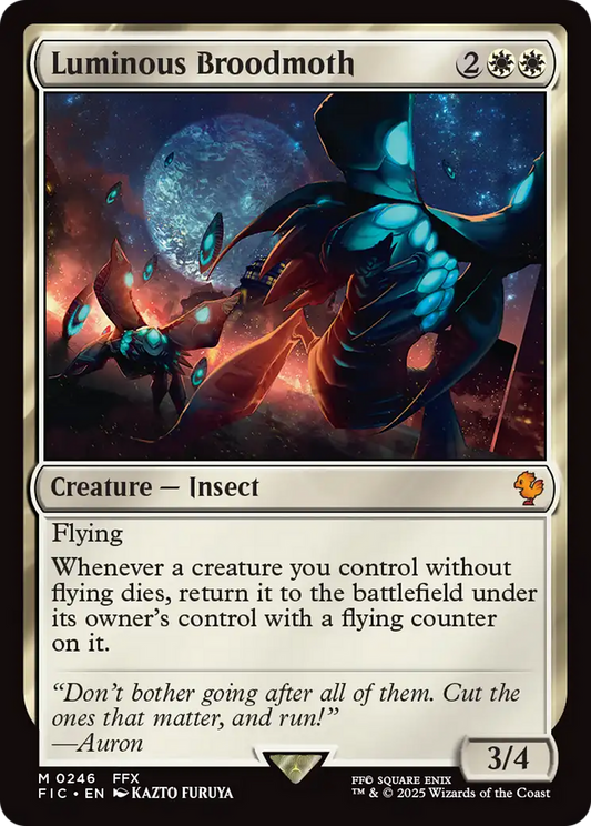 Luminous Broodmoth - Surge Foil