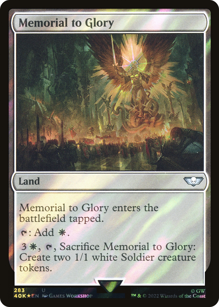 Memorial to Glory - Surge Foil