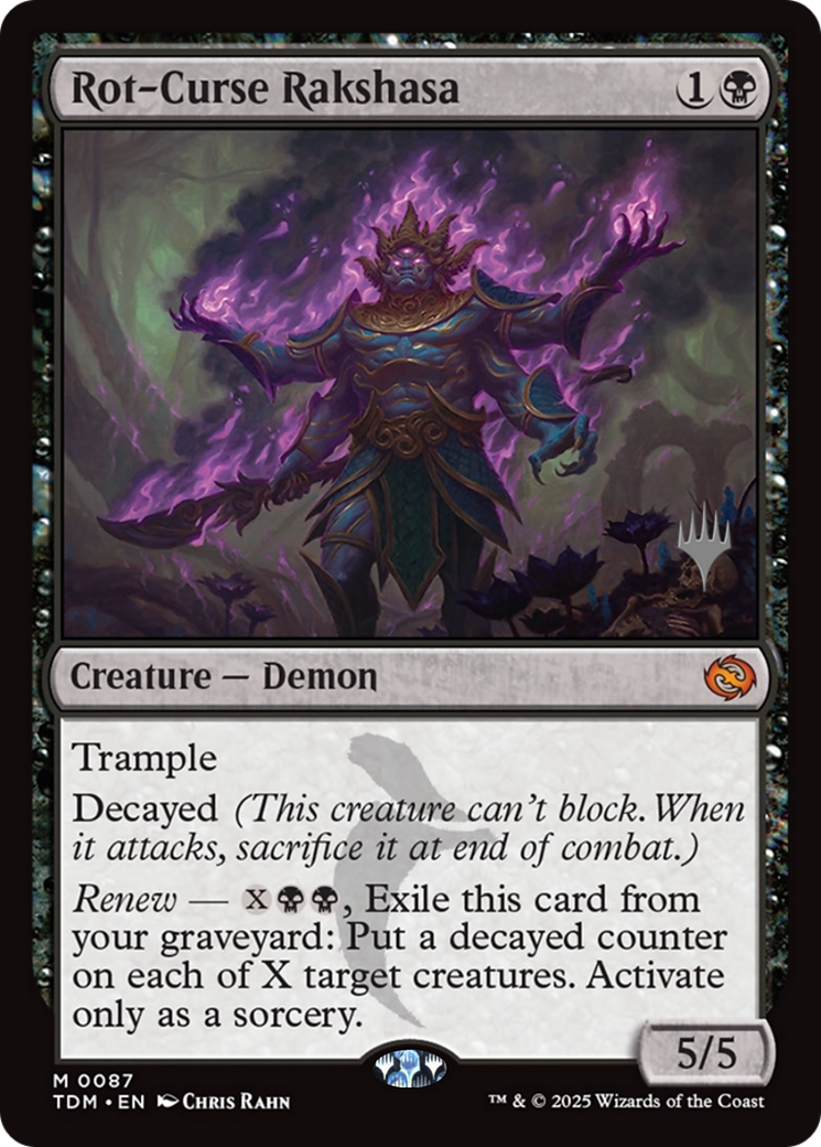 Rot-Curse Rakshasa (0087) (Promo Pack) - Foil