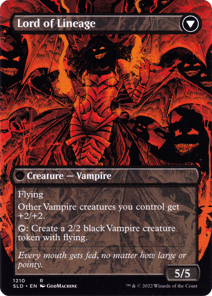 Bloodline Keeper // Lord of Lineage (1210) (Display Commander) (Thick Stock) (SLD)