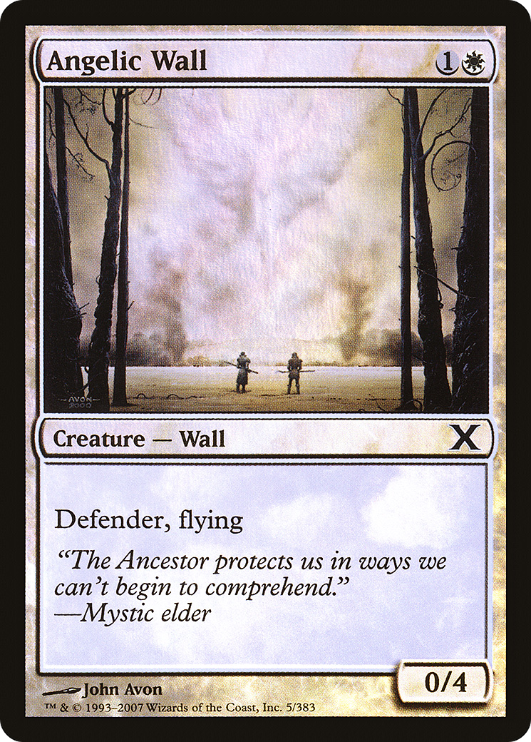 Angelic Wall - Foil