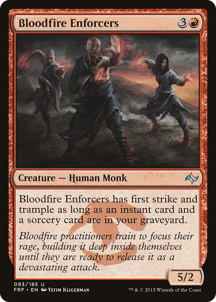 Bloodfire Enforcers - Foil