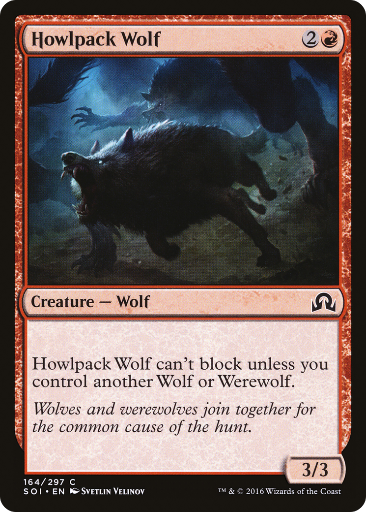 Howlpack Wolf - Foil
