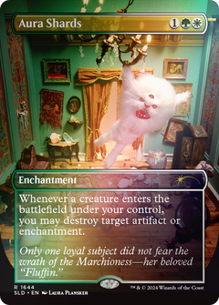 Aura Shards (1644) (Borderless) - Rainbow Foil