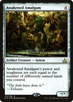 Awakened Amalgam (175) (Prerelease) - Foil