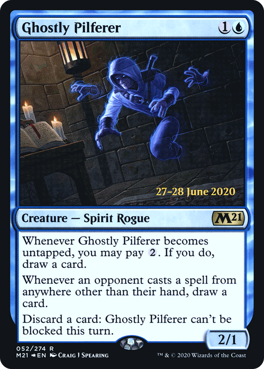 Ghostly Pilferer (052) (Prerelease) - Foil