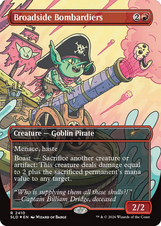 Broadside Bombardiers (2410) (Borderless) (SLD) - Foil