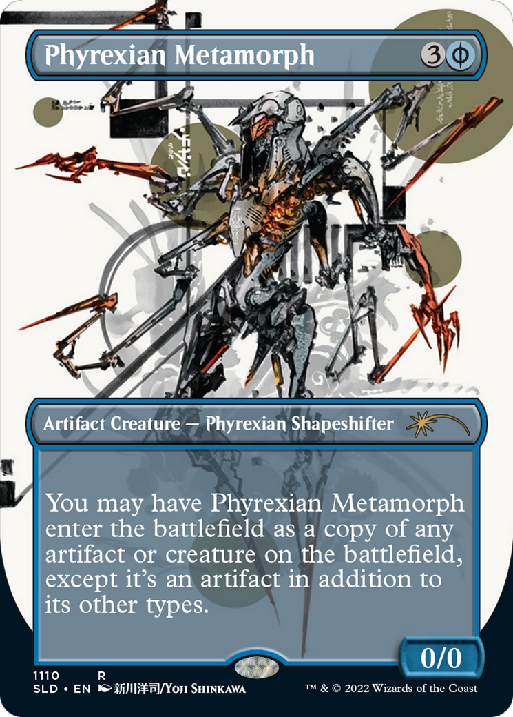 Phyrexian Metamorph (1110) (Borderless) - Foil