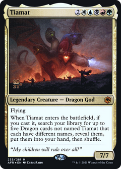 Tiamat (235) (Prerelease) - Foil