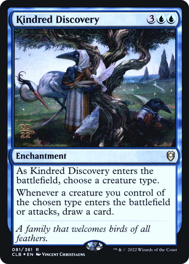 Kindred Discovery (081) (Prerelease) - Foil