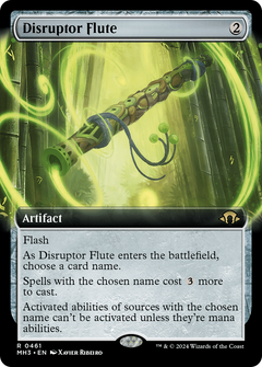 Disruptor Flute (0461) (Extended Art) - Foil