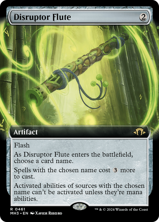 Disruptor Flute (0461) (Extended Art) - Foil