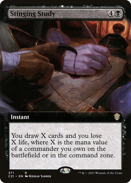 Stinging Study (371) (Extended Art)