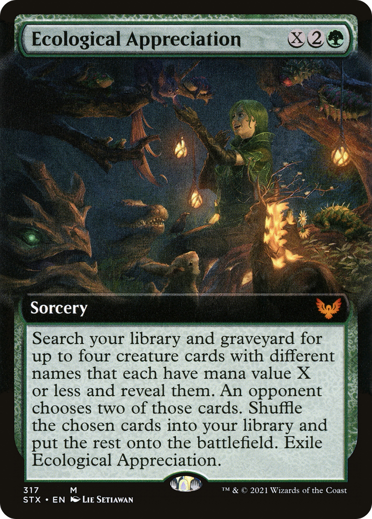Ecological Appreciation (317) (Extended Art) - Foil