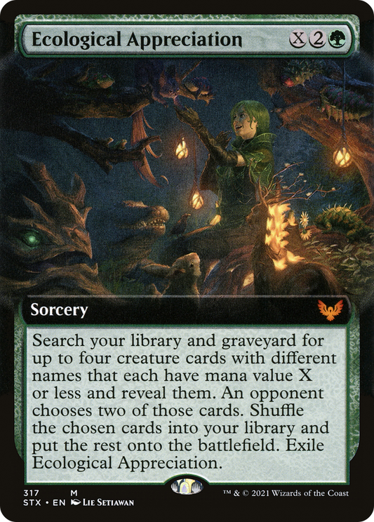 Ecological Appreciation (317) (Extended Art) - Foil